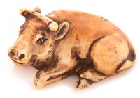 Lot 51 - Japanese carved ivory netsuke