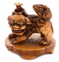 Lot 52 - Japanese carved ivory okimono