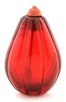 Lot 65 - A Chinese amber glass and snuff bottle