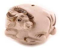 Lot 19 - Unusual Chinese porcelain water dropper