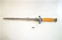Lot 358 - A German WWII Army Officer's dagger