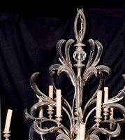 Lot 1034 - A large modern chandelier.