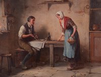 Lot 166 - Alexander Rosell oil painting