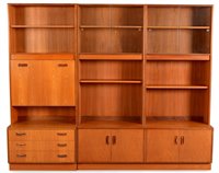 Lot 1086 - G-Plan: two teak wall units.