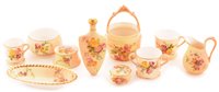 Lot 151 - A Royal Worcester blush ivory scent bottle