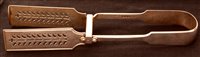 Lot 576A - Victorian asparagus tongs
