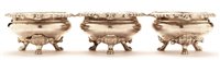Lot 612 - Three Paul Storr table salts