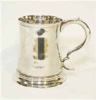 Lot 586 - Isaac Cookson tankard