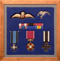 Lot 488 - The Medals of Squadron Leader Zarski