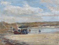 Lot 159 - Robert Jobling oil painting