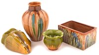 Lot 119 - A Linthorpe art pottery ovoid vase