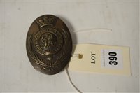 Lot 390 - Belt buckle badge