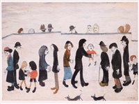 Lot 225 - "Man holding a child".