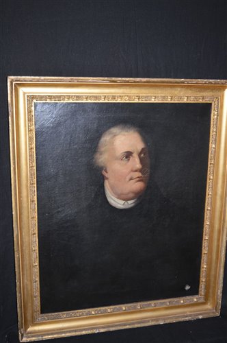 Lot 65 - 19th Century portrait of a gentleman.