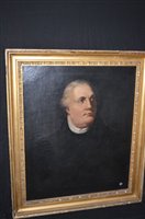 Lot 65 - 19th Century portrait of a gentleman.