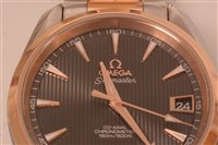 Lot 473 - Omega Seamaster Aqua Terra: gentlamn's automatic watch.