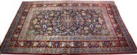 Lot 874 - A Kashan carpet