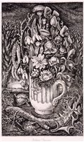 Lot 1184 - Robin Tanner - etching.