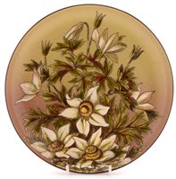Lot 167 - Art pottery charger attributed to Clara Pringle