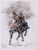 Lot 1217 - Charles Billich - preliminary sketches.