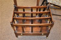 Lot 828 - Mahogany Canterbury