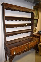 Lot 792 - Walnut Dresser