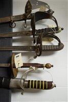 Lot 694 - 5 swords