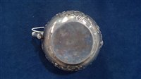 Lot 443 - A Chinese silver tea set