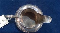 Lot 443 - A Chinese silver tea set