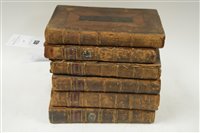 Lot 493 - Six volumes of Clarendon's history 1705