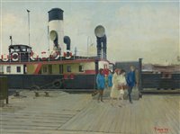 Lot 1301 - O* S* Purvis - oil painting