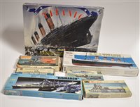 Lot 1513 - Ship model constructor kits