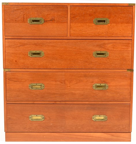 Lot 1088 - Habitat Military style chest