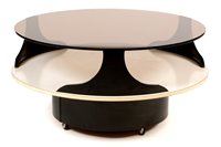 Lot 1134 - Roma: a mid 20th Century melamine coffee table.
