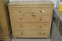 Lot 397 - Pine chest drawers