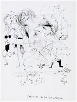 Lot 1236 - Antoni Sulek - watercolour