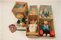 Lot 1096 - Battery operated mechanical bears