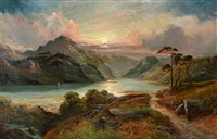 Lot 278 - A Follower of Alfred Fontville de Breanski - oil.