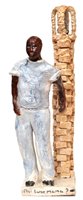 Lot 1043 - Mario Lissette - ware figure.