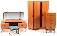 Lot 1091 - G Plan bedroom suite - 4piece inc stool