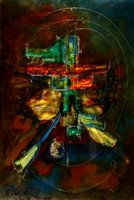 Lot 1269 - I* V* Vania - mixed media