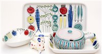 Lot 1050 - Dishes by Rorstrand - danish taper stick and tureen
