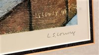 Lot 155 - After Laurence Stephen Lowry - print.