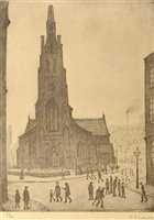 Lot 160 - After Laurence Stephen Lowry - print.