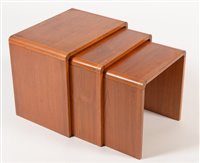 Lot 1069 - Trioh Denmark nest of tables