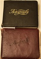 Lot 173 - Autograph book and Common Place book