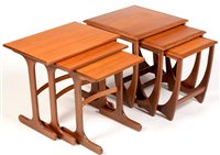 Lot 1145 - Two nests of G-Plan tables