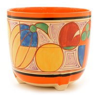 Lot 93 - A Clarice Cliff jardiniere.