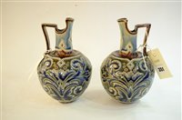 Lot 351 - Two Doulton Lambeth Jugs