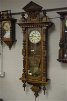 Lot 524 - Vienna style wall clock